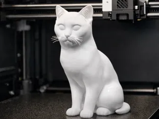 Cat realistic figurine BabyCat