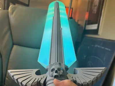 WH40K - Grimdark Inspired Power Sword - 1.2meters