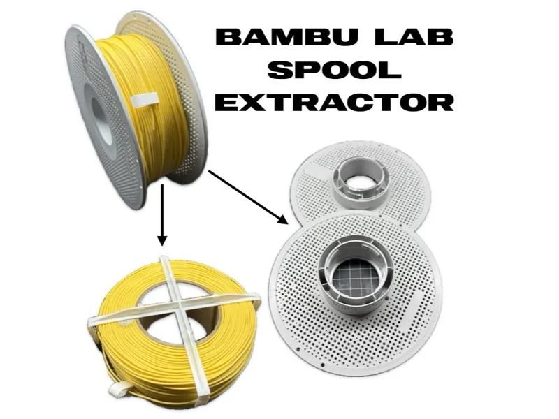 Bambu Spool and Refill Extractor