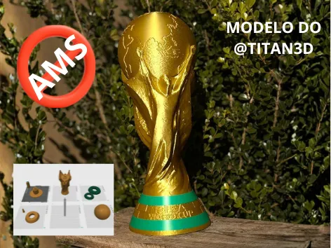 taça copa do mundo multipartes sem ams 