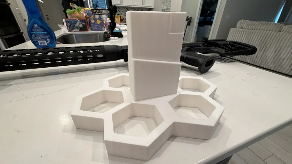 Rocking Platform Process AR-10 Stand - Free 3D Print Model - MakerWorld