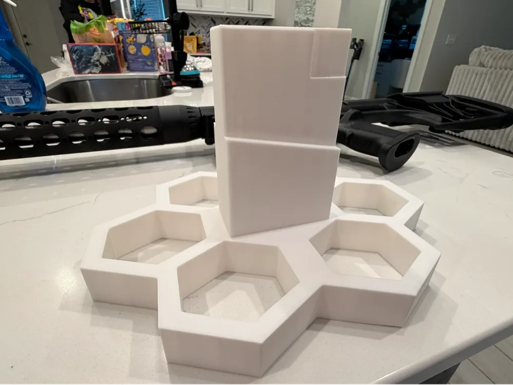 Rocking Platform Process AR-10 Stand - Free 3D Print Model - MakerWorld