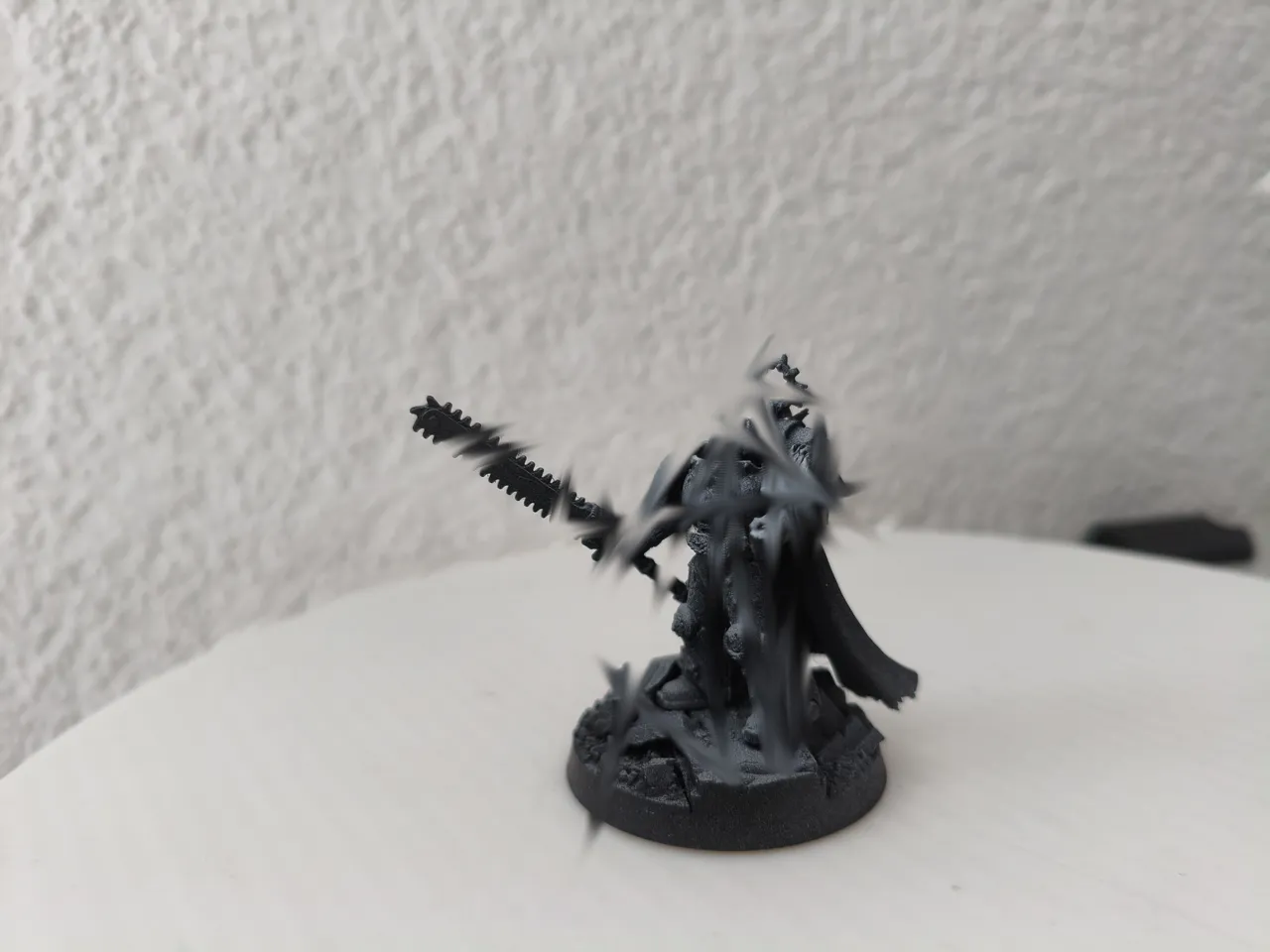 Gabrielle Zenith with big chainsword view 2