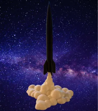 Rocket to the sky