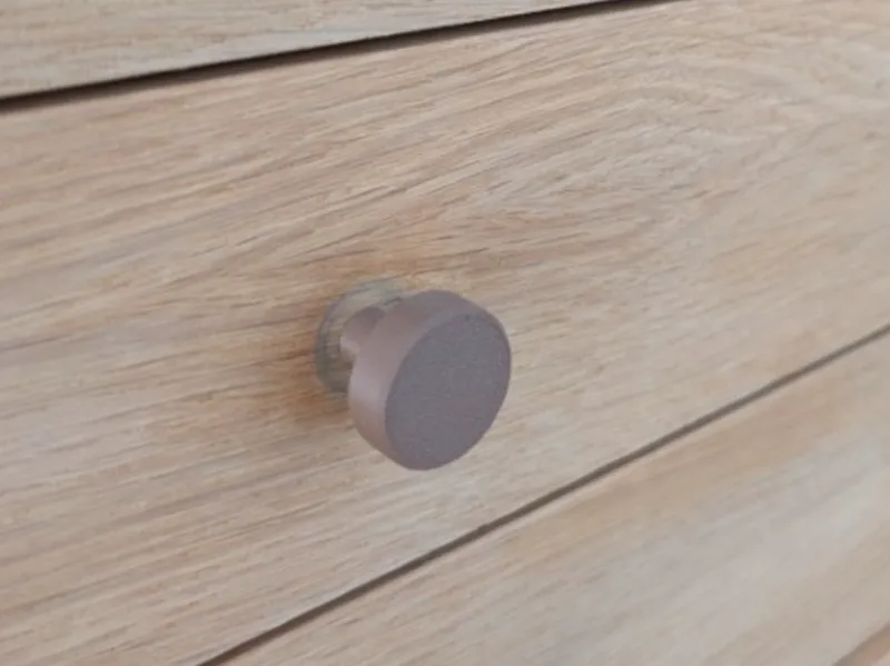 Cabinet Knob - Simple Round Cylinder