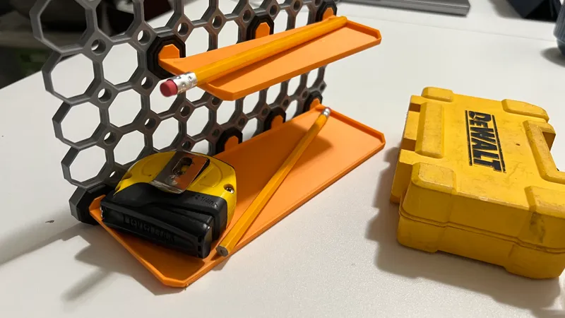 9 Multiholes, Push-Fit Shelf | Multiboard