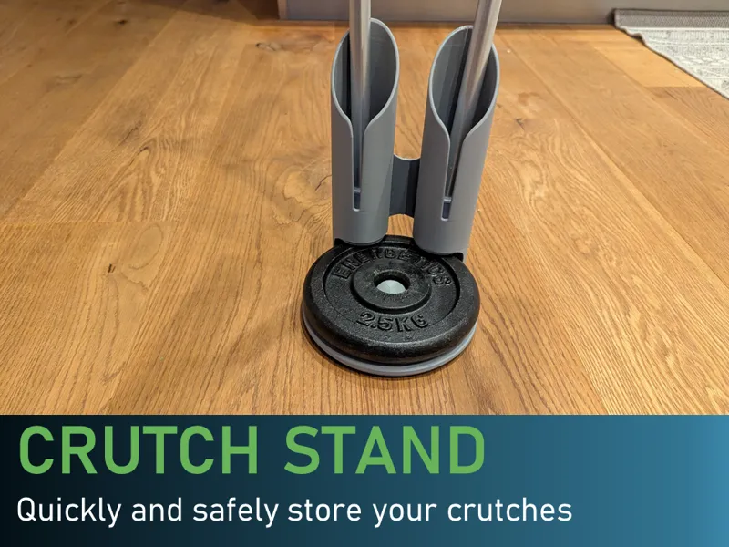 Crutch Stand - Your little helper