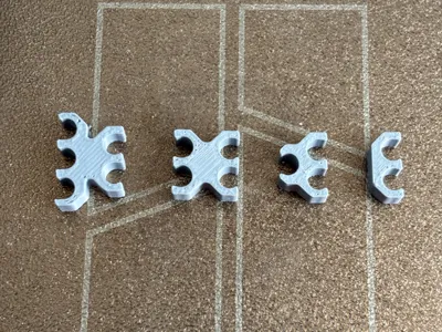 Bambu Lab A1/A1 mini PTFE tube clip set (4 types)