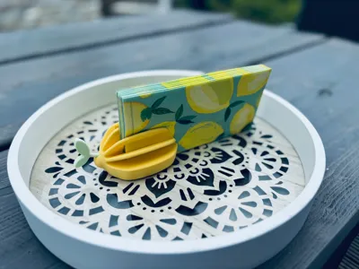 Napkin holder Lemon