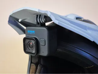 LS2 Helmet Visor with Go Pro Action Camera Mount