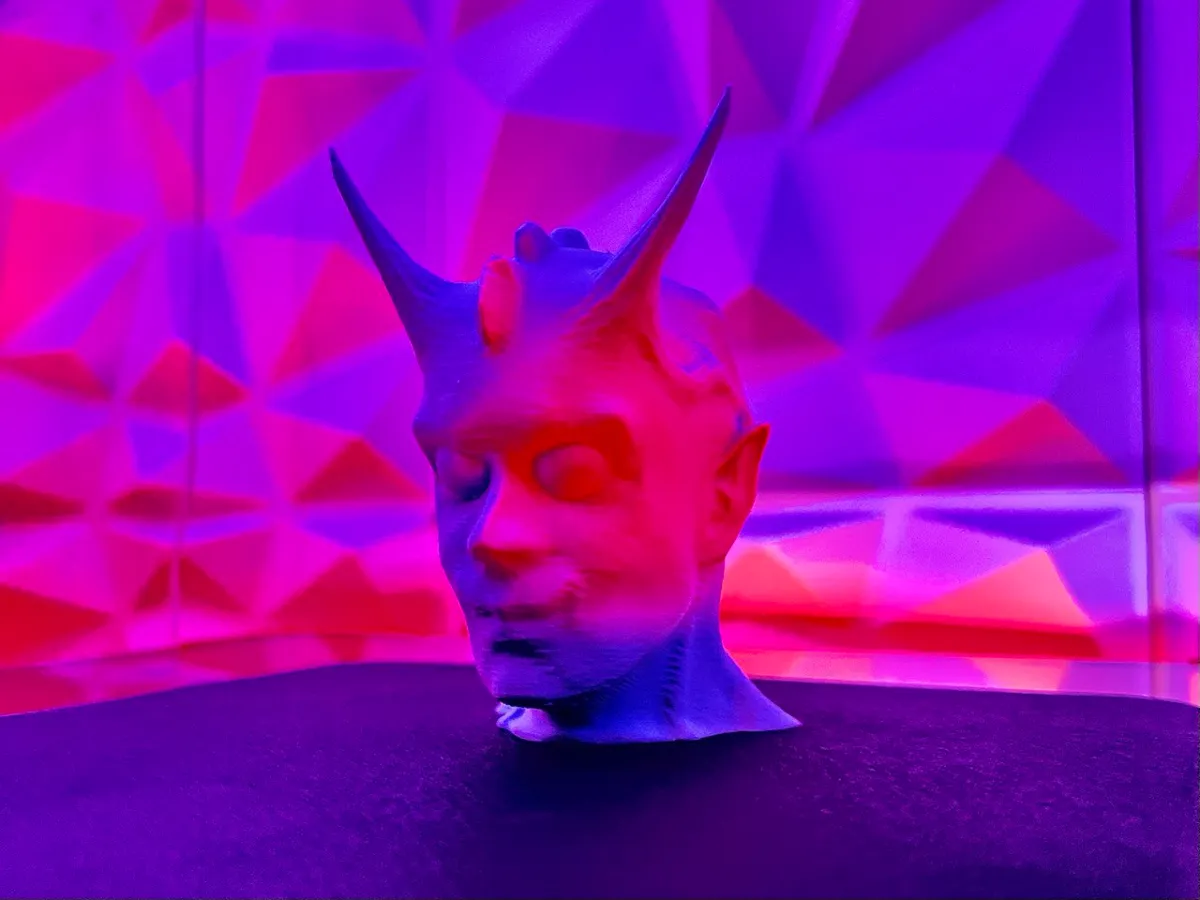 Tête maléfique