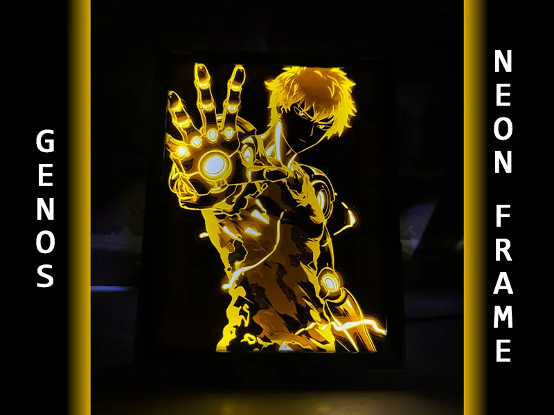 GENOS - ONE PUNCH MAN / NEON FRAME