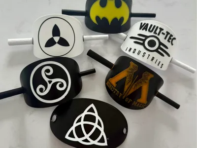Hairclip with Logo