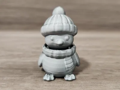 Mini Penguin Bobblehead