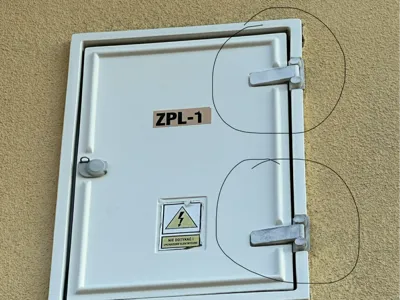 HINGE gas, electricity meter