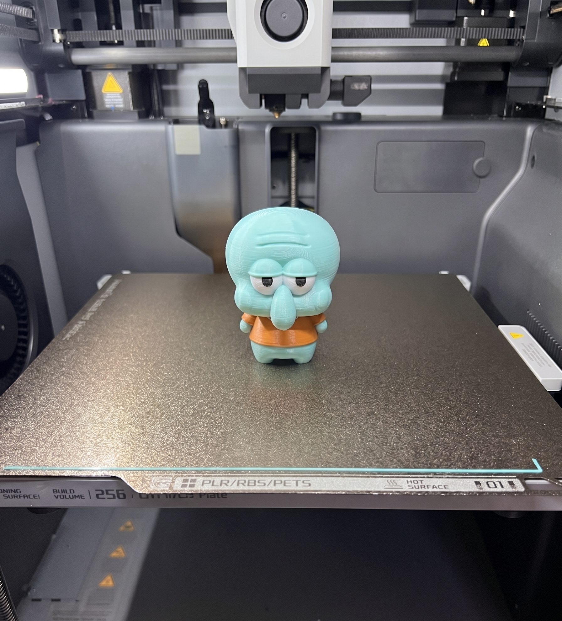 Miniatura 2 do modelo 3D Spongebob Patrick Squidward chibi toy