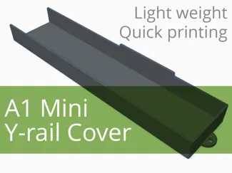 Bambu Lab A1 Mini Y-rail Dust Cover