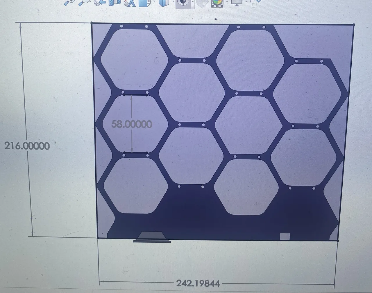 Honeycomb Earring Stand view 3