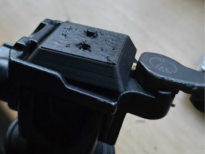 Manfrotto unipod camera base mount 44x44mm M6