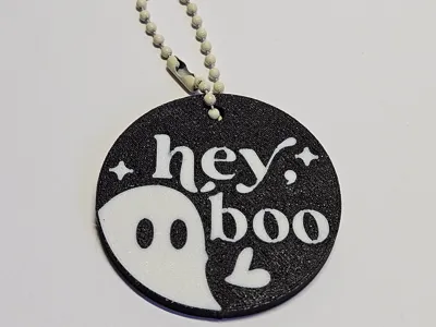 Hey Boo Skeleton Hey Boo Halloween by Artist3d - MakerWorld