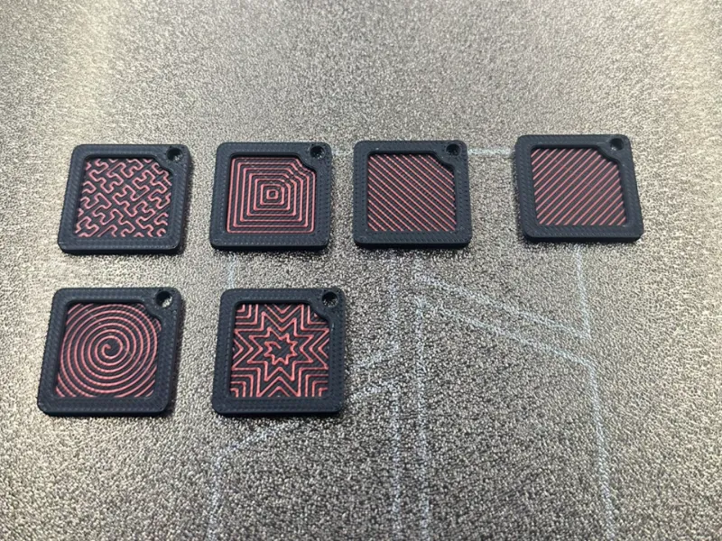 Top Surface Pattern Swatches