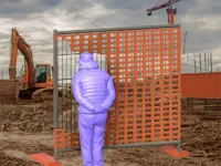 Filet de chantier pour umarell — photo 1