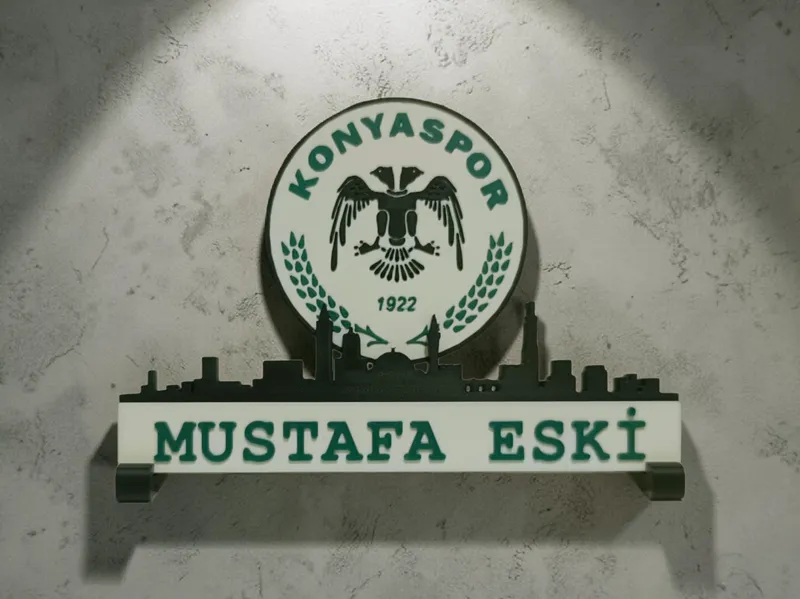 konyaspor isimli masa büstü