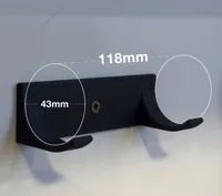 118mm body, 43mm wheels