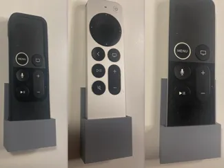 Apple TV remote - wall holder