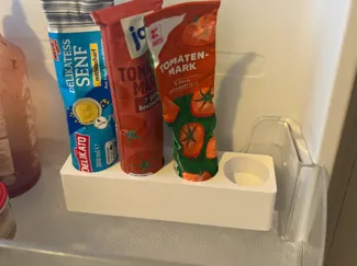 Fridge Organizer: Stand for Tubes