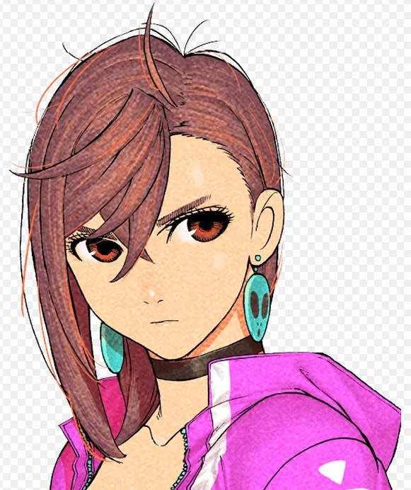 DanDaDan Momo Ayase Alien Earrings view 2