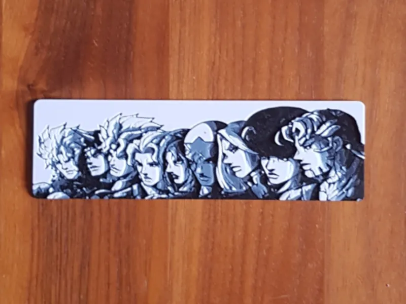 JoJo Antagonists Bookmark