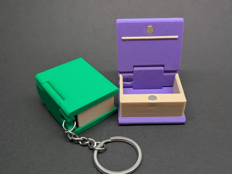 Book keychain