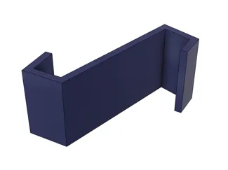 Z-Clip Halterung Gewächshaus Glasscheiben 4mm