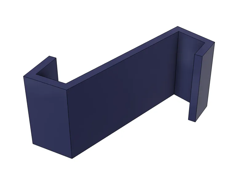 Z-Clip Halterung Gewächshaus Glasscheiben 4mm