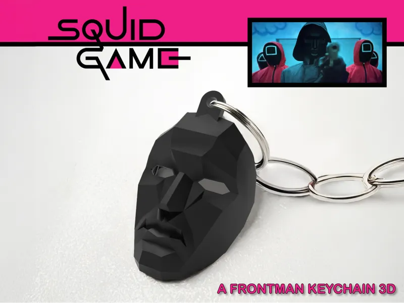 Squid Game - Frontman Keychain 3D