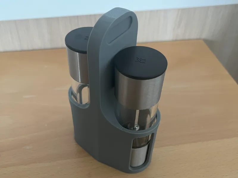 salt and pepper mill holder tray wmf