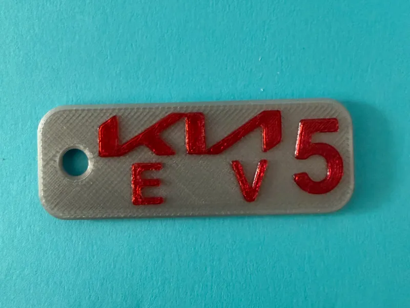 Kia EV5 Concept Logo Keychain