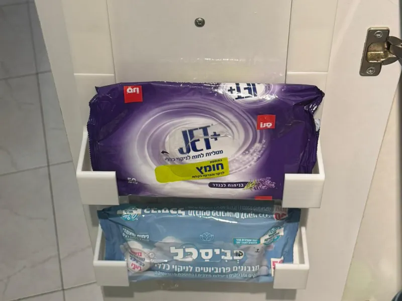 No Screw Wipes Holder
