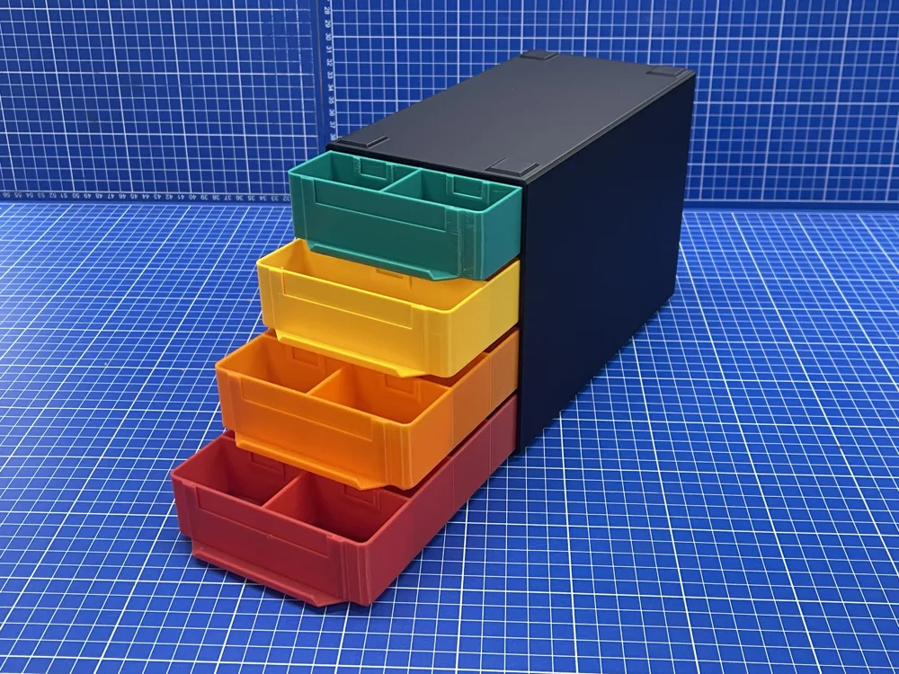 Modular Storage Drawer for Small Parts – Part 2 - Free 3D Print Model ...