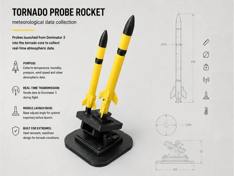 Dominator 3 Mobile Rocket Launcher System