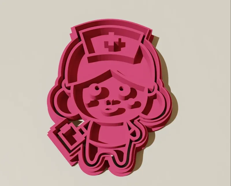 Nurse cookie cutter