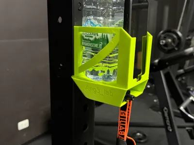 Magnetic Gym Organizer –Bottle Holder, Phone Stand