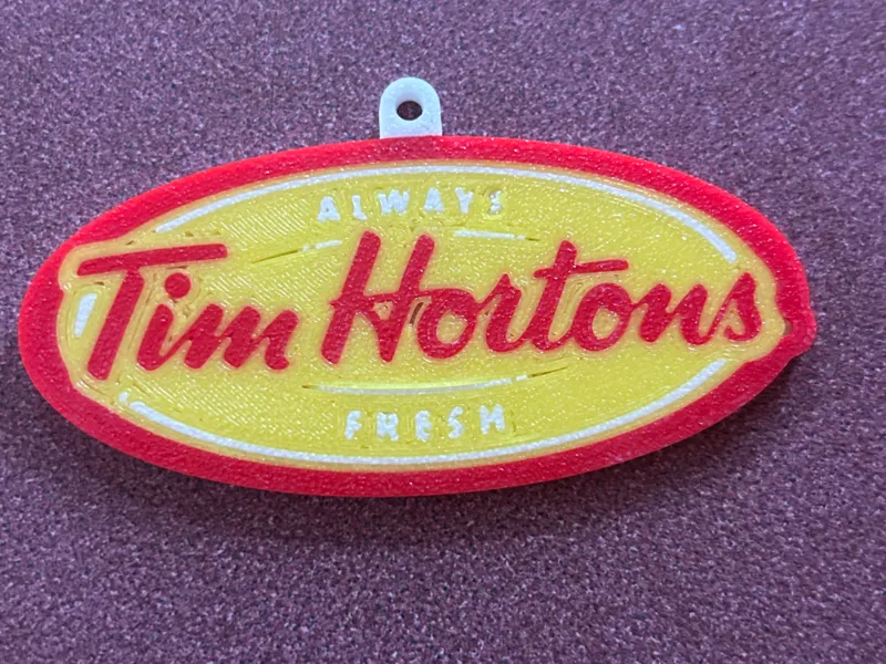 Tims Hortons keychain