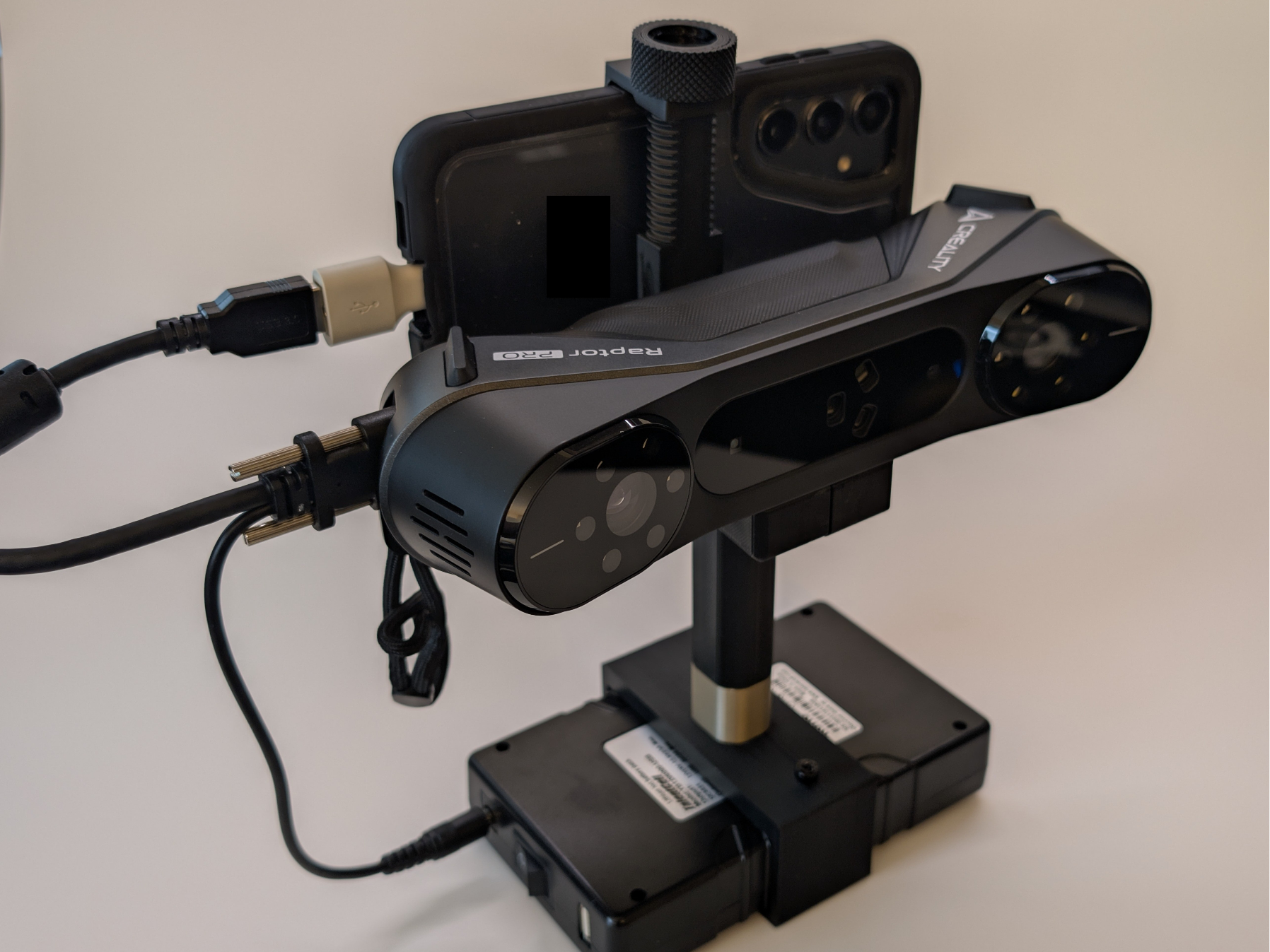 Creality Scan Raptor Pro(+more) battery handle
