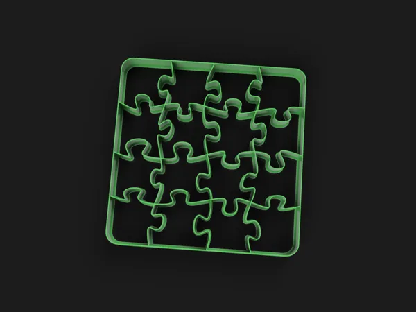 Emporte-pièce puzzle