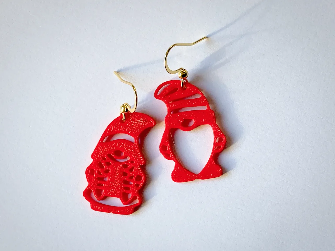 Elf (men) earring for Christmas view 4