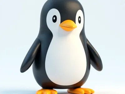 cute penguin