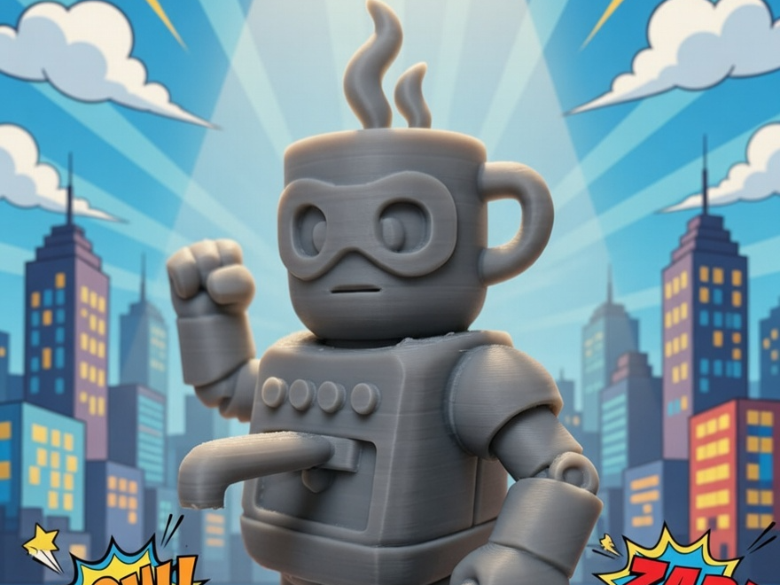 Espressobot robot café