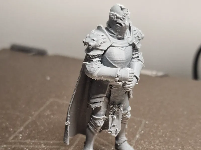 Miniatura Guerriero D&D  -  D&D Warrior Miniature 
